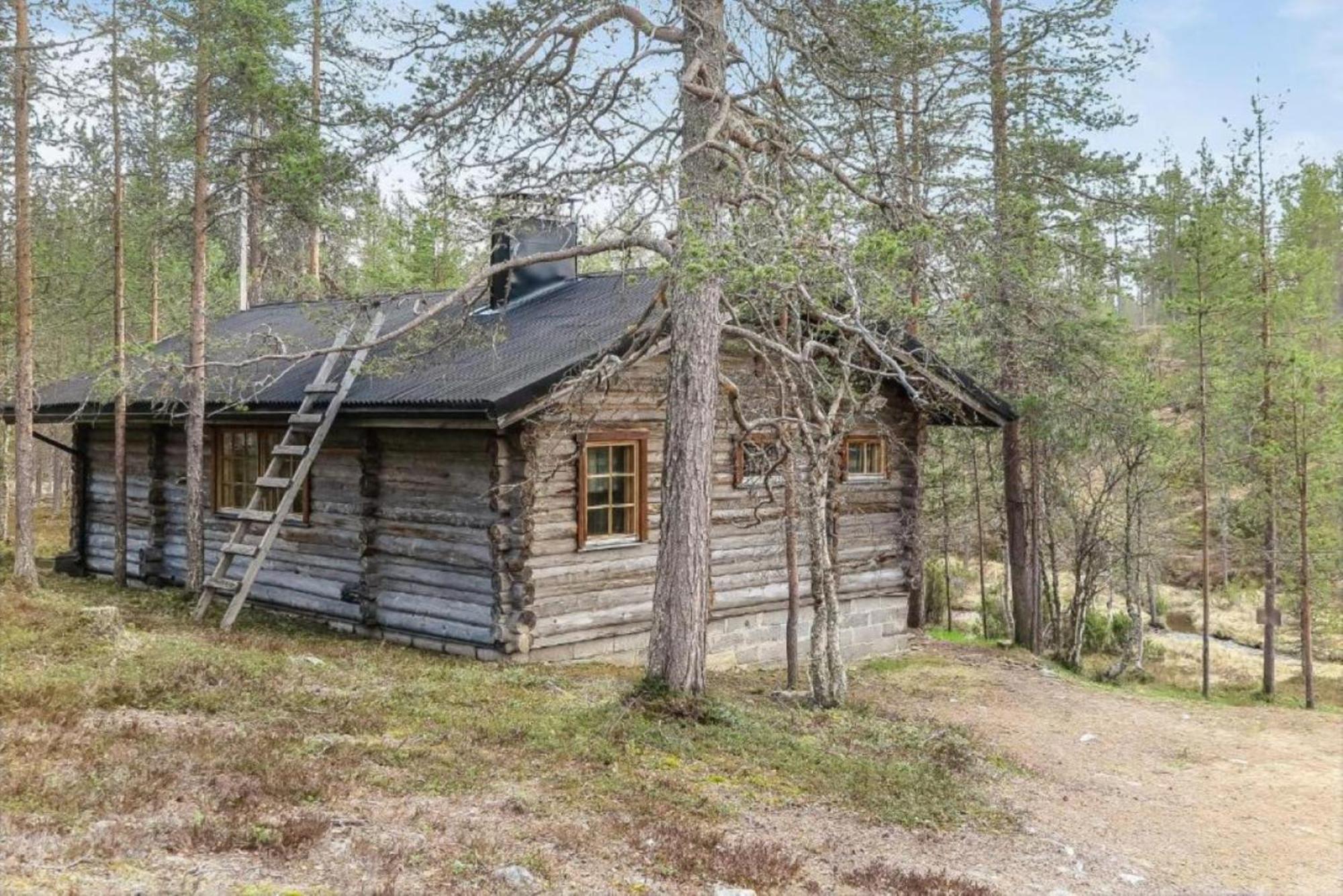 Kuukkeli Log Houses Aurora Cabin - Jaspis ซาริเซลกา ภายนอก รูปภาพ