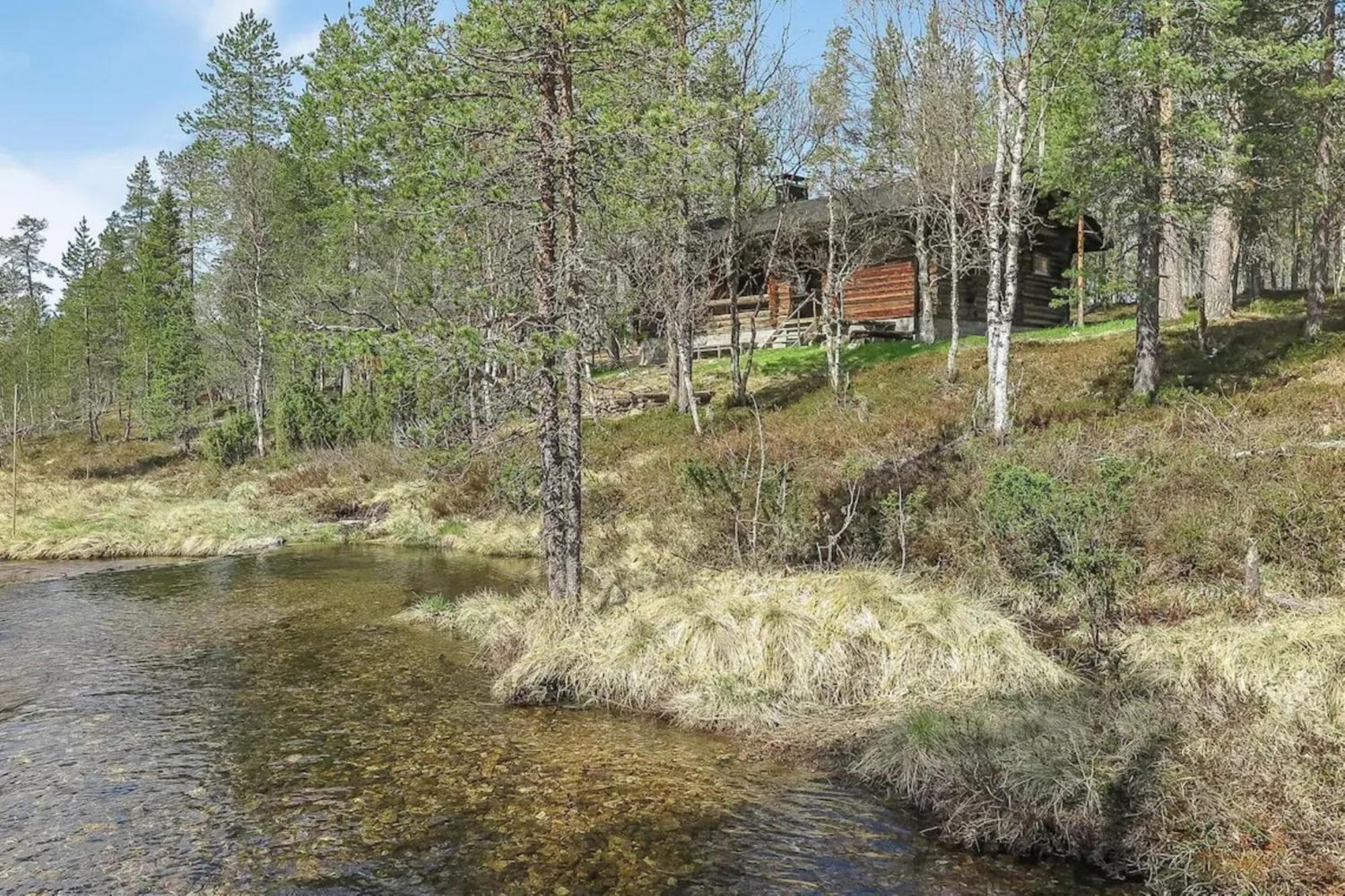Kuukkeli Log Houses Aurora Cabin - Jaspis ซาริเซลกา ภายนอก รูปภาพ