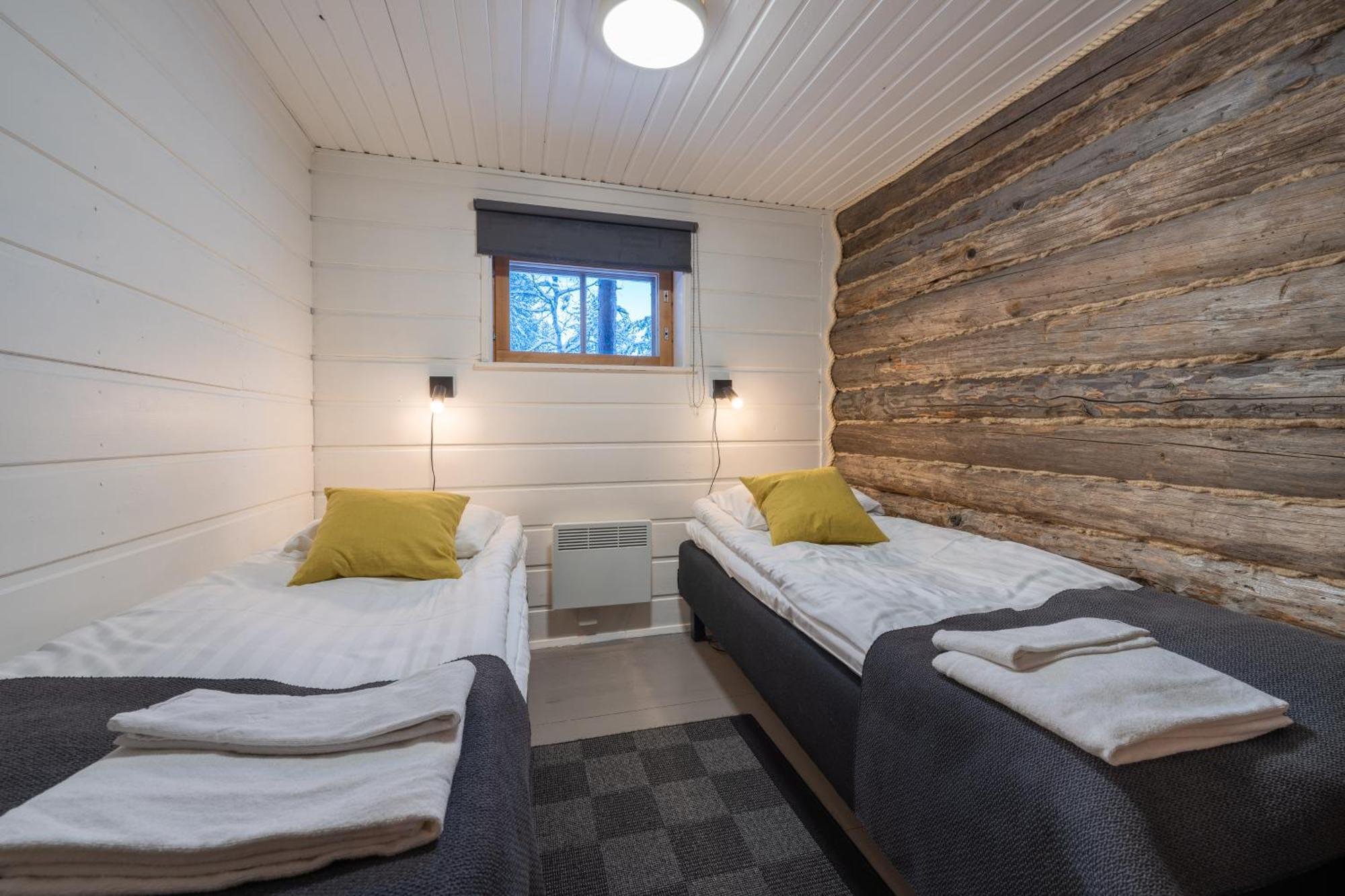 Kuukkeli Log Houses Aurora Cabin - Jaspis ซาริเซลกา ภายนอก รูปภาพ