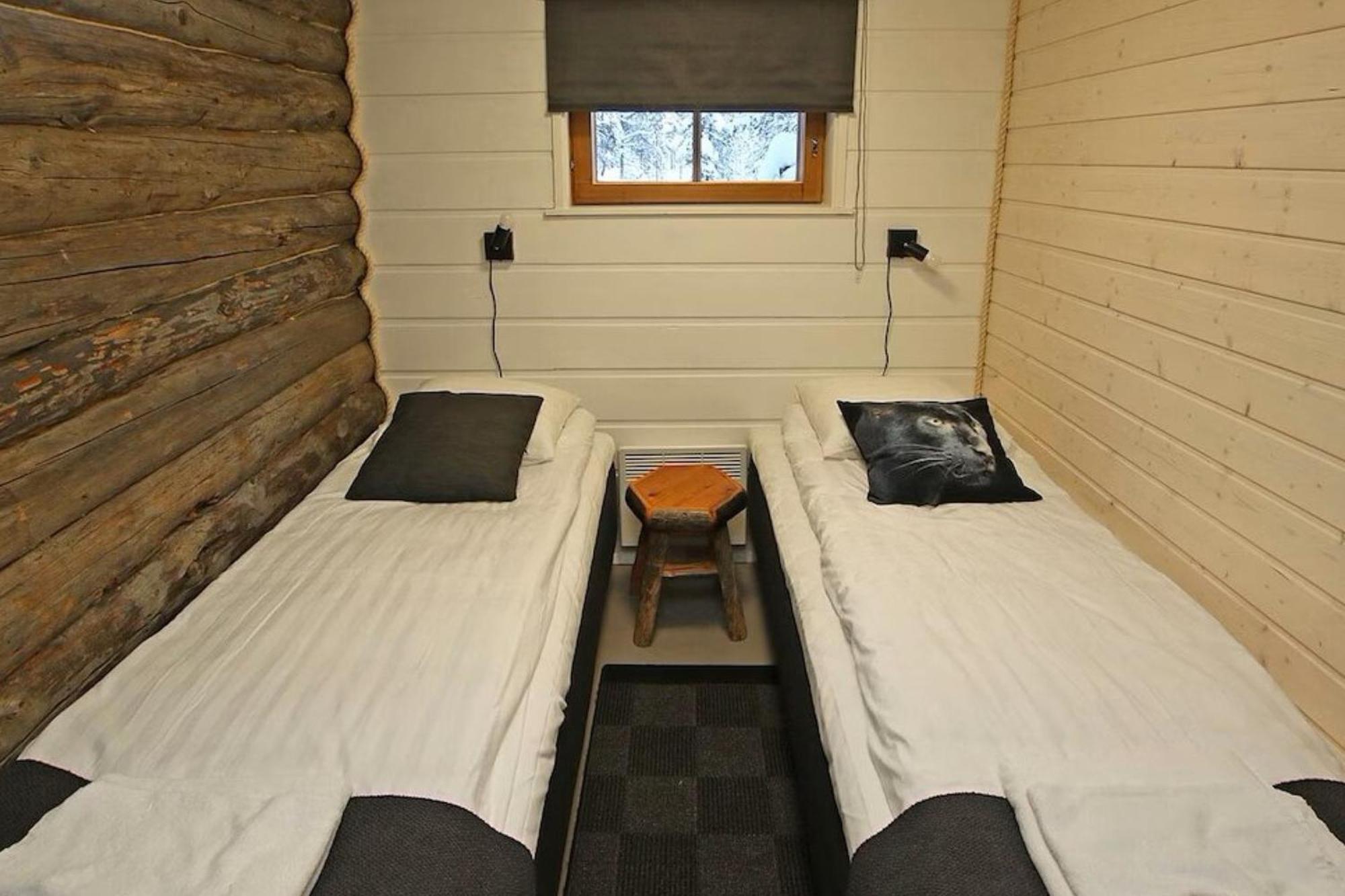 Kuukkeli Log Houses Aurora Cabin - Jaspis ซาริเซลกา ภายนอก รูปภาพ